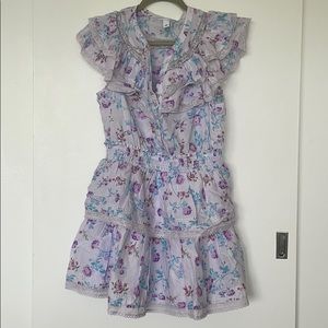 LOVESHACKFANCY x TARGET purple ruffle dress